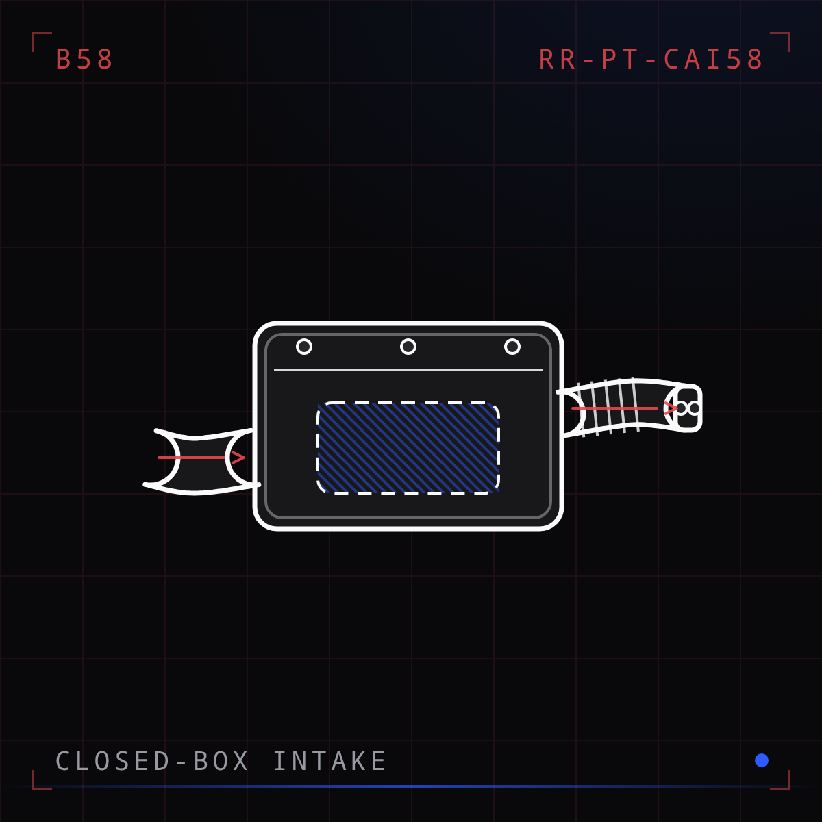 B58 Closed-Box Intake