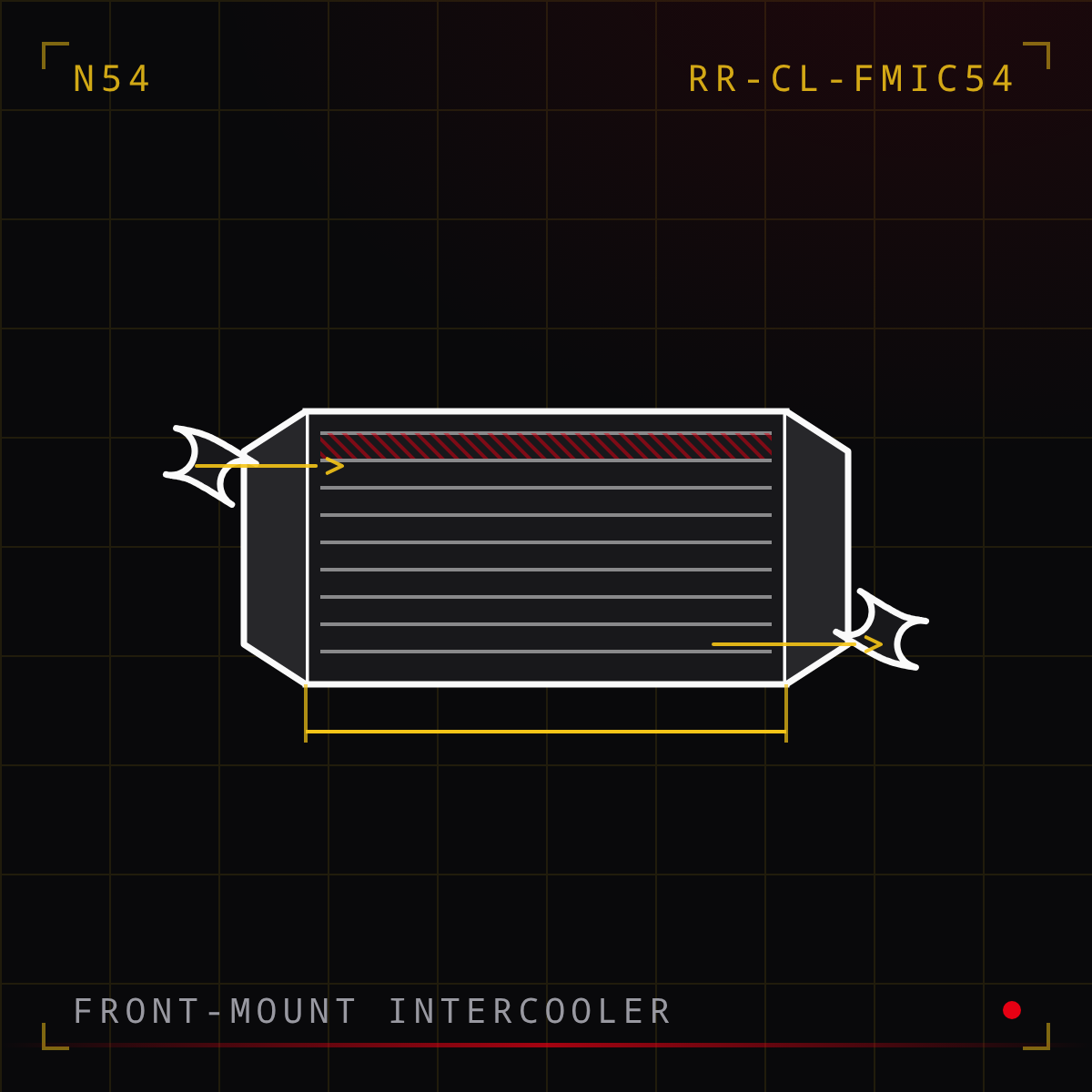 N54 Front-Mount Intercooler