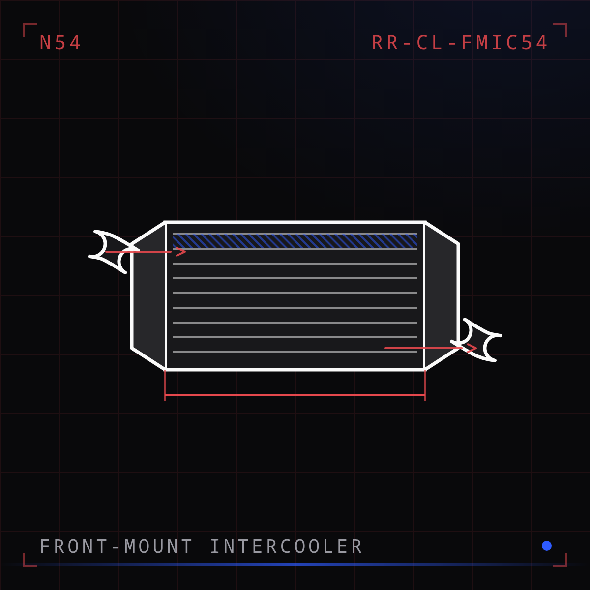 N54 Front-Mount Intercooler