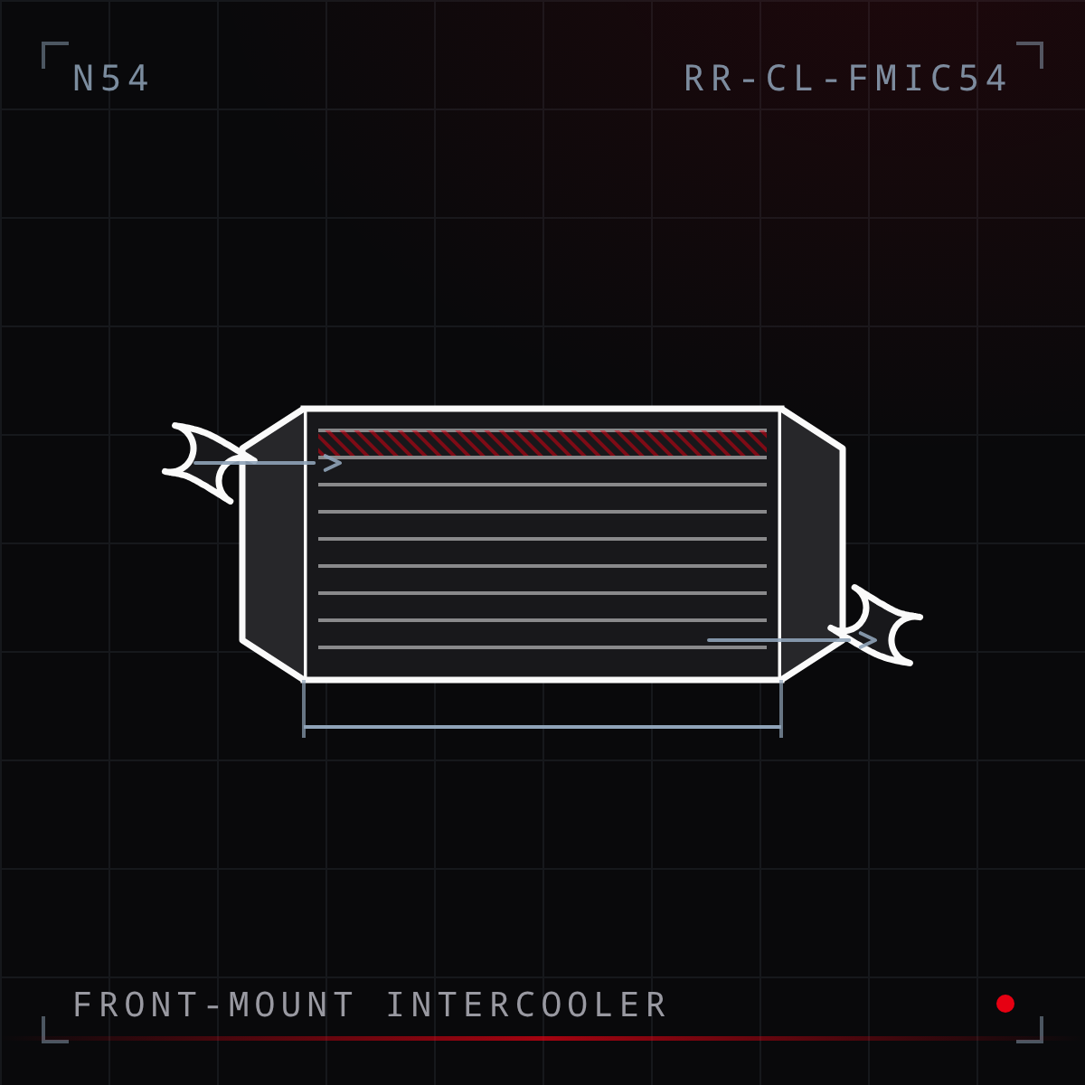 N54 Front-Mount Intercooler