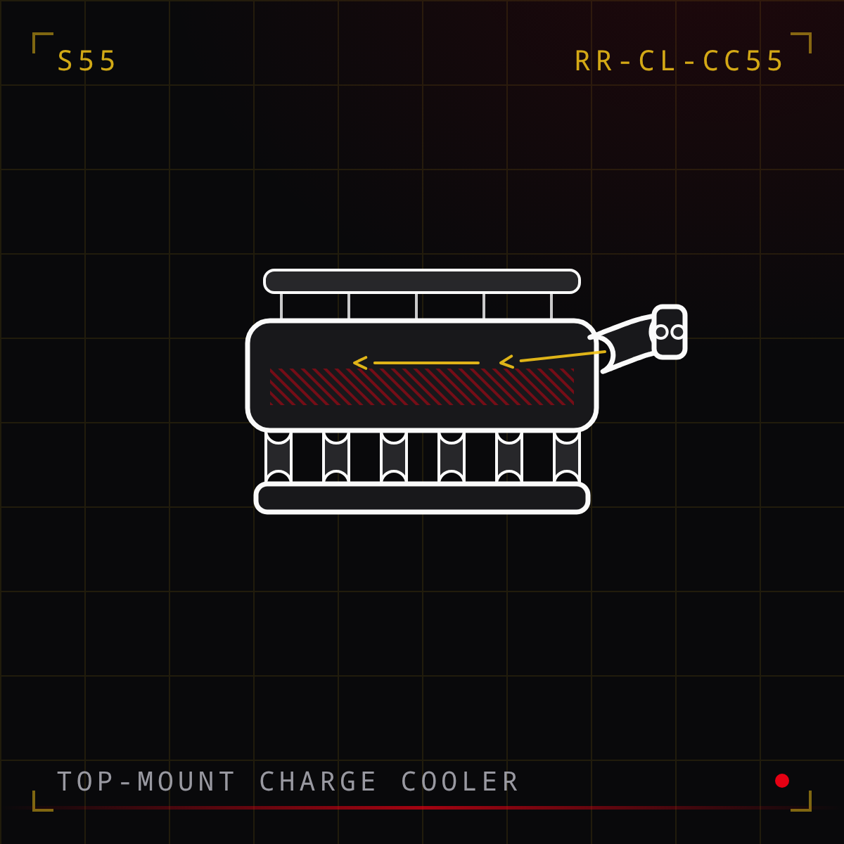 S55 Top-Mount Charge-Cooler Upgrade