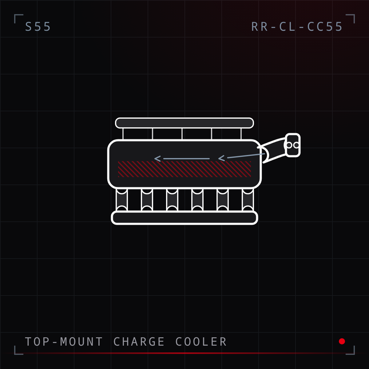 S55 Top-Mount Charge-Cooler Upgrade